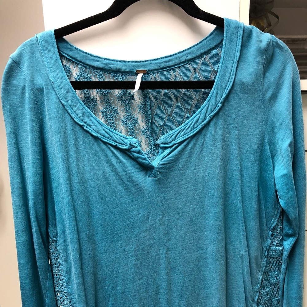 Free people long sleeve shirt